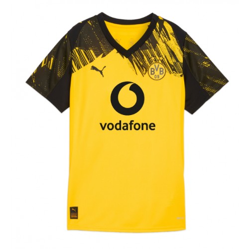 Maglia Calcio Borussia Dortmund Prima Divisa Donna 2025-26 Manica Corta